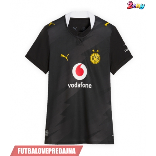 Lacne Ženy Futbalové dres Borussia Dortmund Joey Veerman #25 2026-27 Krátky Rukáv - Preč